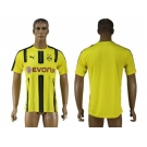 Dortmund Blank Home Soccer Club Jersey