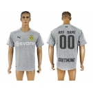 Dortmund Personalized Grey Soccer Club Jersey