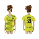 Women's Dortmund #39 Bonmann Home Soccer Club Jersey