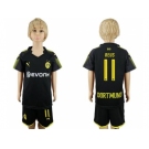 Dortmund #11 Reus Away Kid Soccer Club Jersey