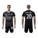 Leicester City #20 Okazaki Away Soccer Club Jersey 1