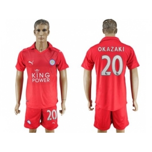 Leicester City #20 Okazaki Away Soccer Club Jersey