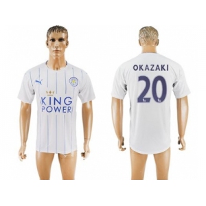 Leicester City #20 Okazaki SEC Away Soccer Club Jersey