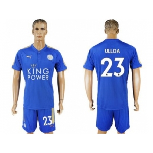 Leicester City #23 Ulloa Home Soccer Club Jersey