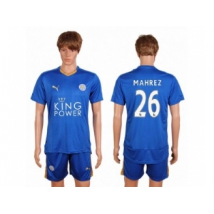 Leicester City #26 Maherz Home Soccer Club Jersey