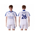 Leicester City #26 Mahrez SEC Away Soccer Club Jersey 1