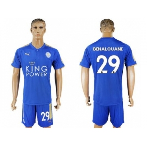 Leicester City #29 Benalouane Home Soccer Club Jersey