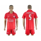 Leicester City #5 Morgan Away Soccer Club Jersey