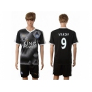 Leicester City #9 Vardy Away Soccer Club Jersey 1