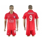 Leicester City #9 Vardy Away Soccer Club Jersey