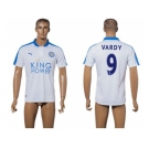 Leicester City #9 Vardy SEC Away Soccer Club Jersey 3