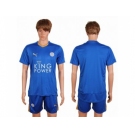 Leicester City Blank Home Soccer Club Jersey 2