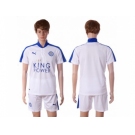 Leicester City Blank SEC Away Soccer Club Jersey 2