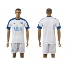 Leicester City Blank SEC Away Soccer Club Jersey 3