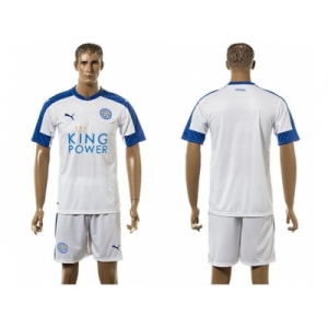 Leicester City Blank SEC Away Soccer Club Jersey 3