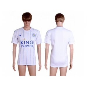 Leicester City Blank SEC Away Soccer Club Jersey