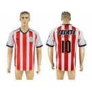 Guadalajara #10 Lopez Home Soccer Club Jersey1