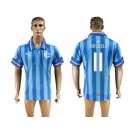 Guadalajara #11 Brizuela Blue Soccer Club Jersey