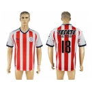 Guadalajara #18 Calderon Home Soccer Club Jersey1