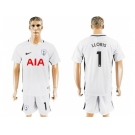 Tottenham Hotspur #1 LLORIS White Home Soccer Club Jersey