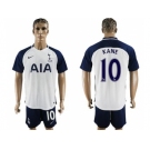 Tottenham Hotspur #10 Kane White Home Soccer Club Jersey1