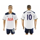 Tottenham Hotspur #10 Kane White Home Soccer Club Jersey2