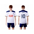 Tottenham Hotspur #10 Kane White Home Soccer Club Jersey3