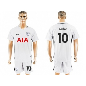 Tottenham Hotspur #10 Kane White Home Soccer Club Jersey