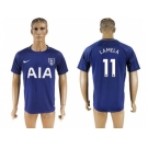 Tottenham Hotspur #11 Lamela Away Soccer Club Jersey1