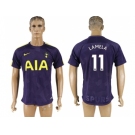 Tottenham Hotspur #11 Lamela Sec Away Soccer Club Jersey