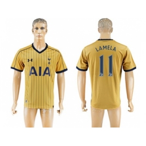 Tottenham Hotspur #11 Lamela Sec Away Soccer Club Jersey