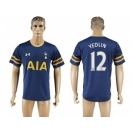 Tottenham Hotspur #12 Yedlin Away Soccer Club Jersey1