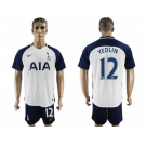 Tottenham Hotspur #12 Yedlin White Home Soccer Club Jersey