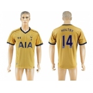 Tottenham Hotspur #14 Holtby Sec Away Soccer Club Jersey