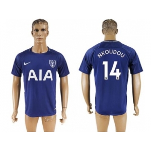 Tottenham Hotspur #14 Nkoudou Away Soccer Club Jersey1