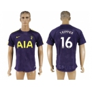 Tottenham Hotspur #16 Trippier Sec Away Soccer Club Jersey