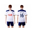 Tottenham Hotspur #16 Trippier White Home Soccer Club Jersey1