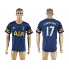 Tottenham Hotspur #17 Townsend Away Soccer Club Jersey1