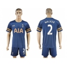 Tottenham Hotspur #2 Walker Away Soccer Club Jersey2