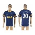 Tottenham Hotspur #20 Dawson Away Soccer Club Jersey1