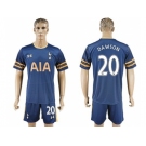 Tottenham Hotspur #20 Dawson Away Soccer Club Jersey