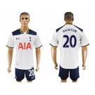 Tottenham Hotspur #20 Dawson White Home Soccer Club Jersey1