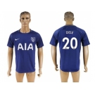 Tottenham Hotspur #20 Dele Away Soccer Club Jersey1