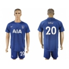 Tottenham Hotspur #20 Dele Away Soccer Club Jersey