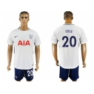 Tottenham Hotspur #20 Dele White Blue Soccer Club Jersey