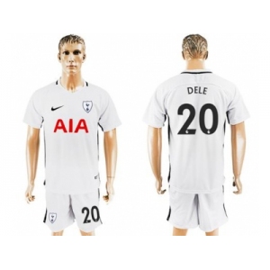 Tottenham Hotspur #20 Dele White Home Soccer Club Jersey