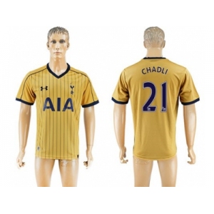 Tottenham Hotspur #21 Chadli Sec Away Soccer Club Jersey