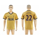 Tottenham Hotspur #22 Chadli Sec Away Soccer Club Jersey