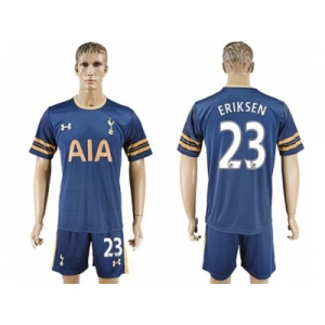 Tottenham Hotspur #23 Eriksen Away Soccer Club Jersey2