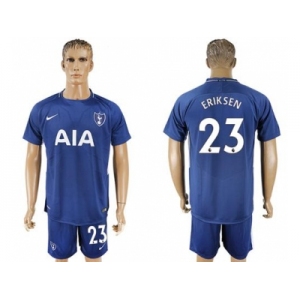 Tottenham Hotspur #23 Eriksen Away Soccer Club Jersey